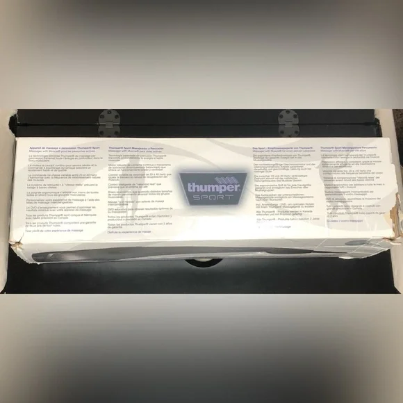 Thumper Sport Percussive Massager Excellent Condition Just Has some scratches - Picture 3 of 12